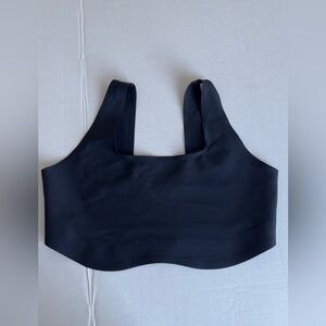 Parade black seamless sport bra Sz S/M